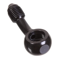 WHITES BRAKE - 10mm BANJO - 30Deg - STEEL BLK