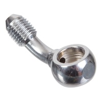 WHITES BRAKE - 10mm BANJO - 45Deg - CHR STEEL