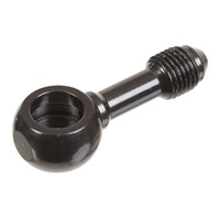 WHITES BRAKE - 10mm BANJO - STRAIGHT - STEEL BLK