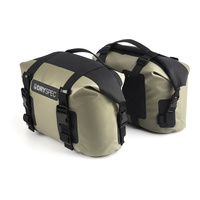 DRYSPEC D20 DRY SADDLE BAGE SET 20L+20L - MOSS GREEN