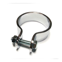 Whites Exhaust Clamp 1 7/8" Chrome 48mm