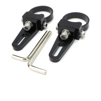 Whites LED Light Bar Tube Mount Brackets 1.75" Pair (44.45mm)