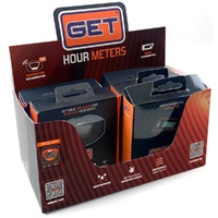 GET Hour Meter Display - Smart SOS & Wireless Hour Meter - Holds 12pcs
