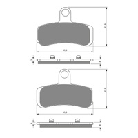 GOLDfren Brake Pads Sintered Sports GF275 - S3 ( PH398 )