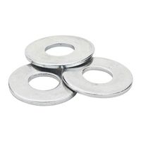 Whites Washer Flat Zinc Plated - 12mm (50 Pack)