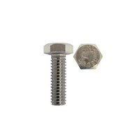 1/4'' x 2-1/2'' Hex Bolt 304-Grade Stainless Pk of 2