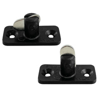 Stayput Fasteners Pair Vertical Single Black