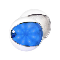 Hella Marine EuroLED 130 Blue/White LED Touch Lamp White Housing