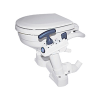 Jabsco Twist-N-Lock Manual Toilet with Standard Size Bowl