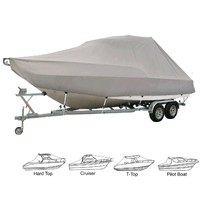Jumbo Boat Storage & Slow Towing Cover 6.4m - 7.0m