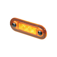 LED Cabin Courtesy Light Oblong 12v Yellow