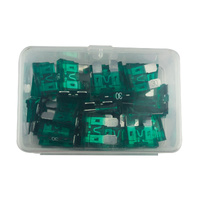 Blade Fuse LED Indicator Green 30 Amp 30 Pack
