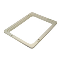 Bomar Trim Ring for N1029 and N2029 Hatch Off White 1 inch Spigot