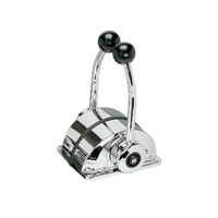 Engine Control Chrome B302CR Twin Lever