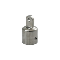 Canopy Tube End Stainless Steel suits 25mm Tube