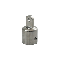 Canopy Tube End Stainless Steel suits 20mm Tube