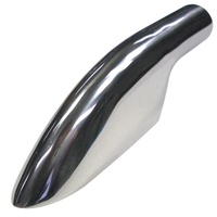 Rail Fitting End Curved 90deg suit 22mm O.D