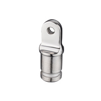 Stainless Steel Canopy Bow End Insert 19mm