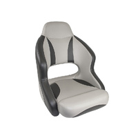 H52 Helmsman Compact Boat Seat Dark Grey / Mid Grey 