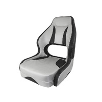 M52S Helm Sports Bucket Boat Seat - Carbon Grey/Carbon Black