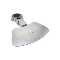 Pedestal Footrest with Checker Plate suit 87mm Posts 