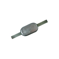 Riviera Type Zinc Anode ZHS7R 6.5kg Slab with Steel Strap