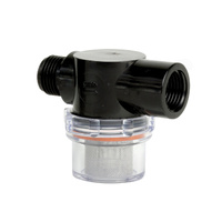 Shurflo Water Pump Strainer Twist-On 1/2'' Pipe Inlet