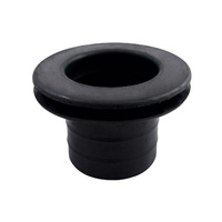 Slop Stopper Round Thru Hull 65mm Black
