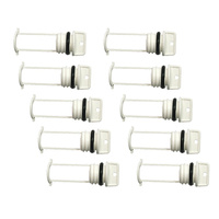 Bung Only 19mm (suit 25mm Base Cut-Out) White (Bag of 10)