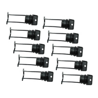 Bung Only 19mm (suit 25mm Base Cut-Out) Black (Bag of 10)