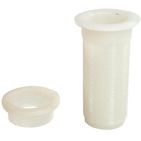 Transom Drain Well White Nylon