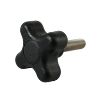 Canopy Thumb Screw Star Bolt - Black