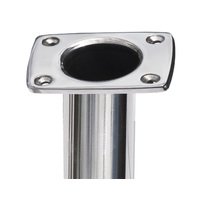 Slimline Rod Holder Heavy Duty Stainless Steel Straight