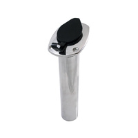 Rod Holder Stainless Steel with Cap & Insert 30deg Angled Head