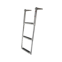 Ladder Above Platform Telescopic Double Tube 3 Step