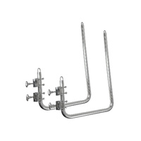 Multipurpose Board Rack Stainless Steel Rail Mount Support Arm (Pair)