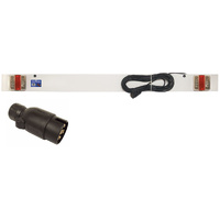 Trailer Light Board LED with 7 Pin Small Round Plug