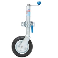 Standard Jockey Wheel with Fixed Clamp 250mm Wheel