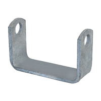 Galvanised Roller Bracket 220x22mm
