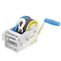 Atlantic Trailer Winch HD 1500kg with Webbing Strap