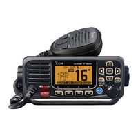 Icom VHF Marine Radio Transceiver IC-M330GE Black