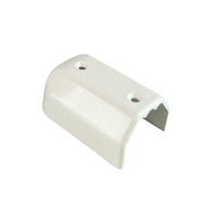 Gunwale Plastic End Cap fits 40mm White