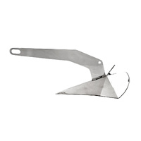 Fixed Head Power Anchor with Wings Stainless Steel