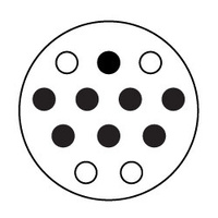 Electrical Connector 7108 - 8 Pole