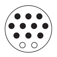 Electrical Connector 7110 - 10 Pole