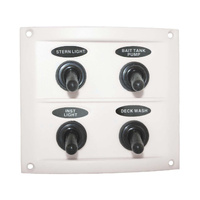 Switch Panel 4 Switch White