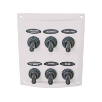 Switch Panel 6 Switch White