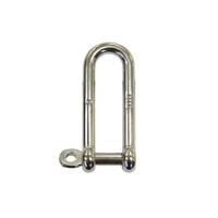 Long D Shackle Stainless Steel 10mm