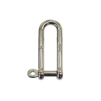 Long D Shackle Stainless Steel 12mm