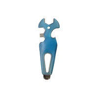 Multi Purpose Shackle Key Spanner Screwdriver Bottle Opener